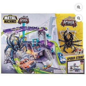 💜 Metal Machines Spider Strike Track Set